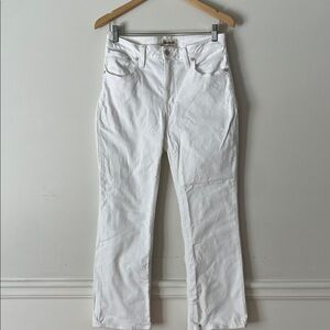 Madewell Women's Curvy Kick Out Jeans White 29